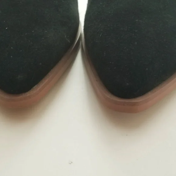 Franco Sarto Ella Suede Western Ankle Boots - Picture 6 of 11